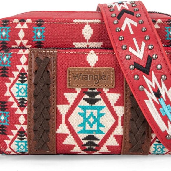 Lightweight Western Crossbody Purse - Women's Boho Style with Adjustable Strap - Picture 1 of 6